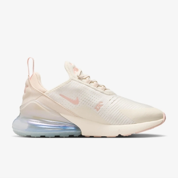 Bling Nike Women's Pearl Air Max 270 Sneakers Customized With Swarovski Crystals - Picture 3 of 6